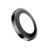 Защитное стекло BlueO Camera lens PVD stainless steel д/камеры iPhone 14 Pro (3 шт.). Цвет: черный