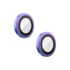 Защитное стекло BlueO Camera lens Armor metal д/камеры iPhone 14/14 Plus (2 шт.). Цвет: разноцветный