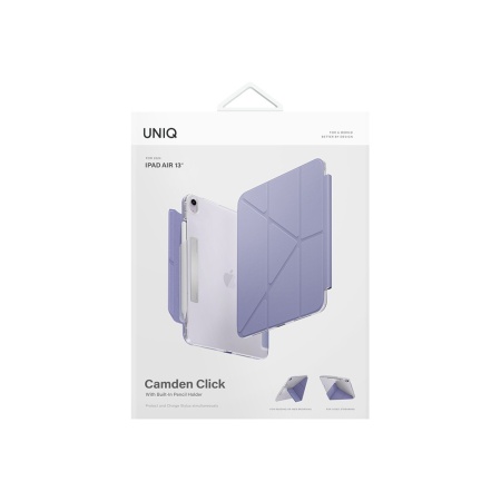Чехол Uniq Camden Click для Apple iPad Air 6 13" (2024). Цвет: светло-фиолетовый