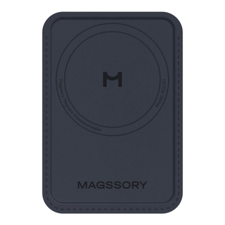 Магнитный бумажник Magssory Duo с Magsafe ACL011. Цвет: полночь