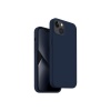 Чехол Uniq LINO для iPhone 14. Цвет: синий