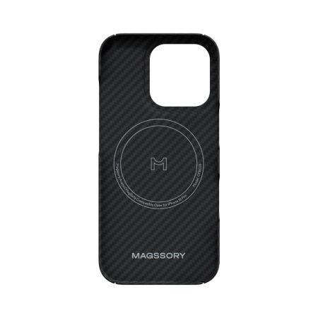 Чехол защитный Magssory CFB029 для iPhone 16 Pro Max. Цвет: черный