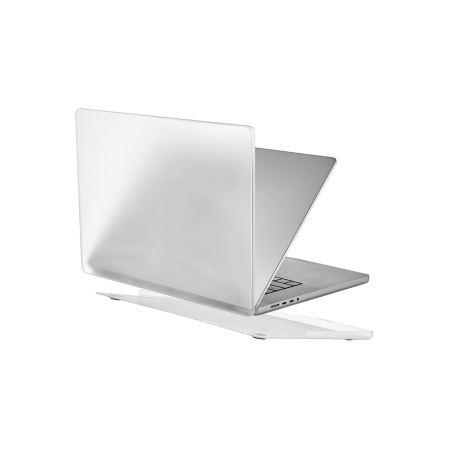 Накладка Ubear Grain Case для MacBook AIr 13" (2022). Цвет: белый