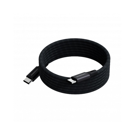 Кабель магнитный Magssory CBL001 USB-C — USB-C, 60W, 1.2м. Цвет: черный