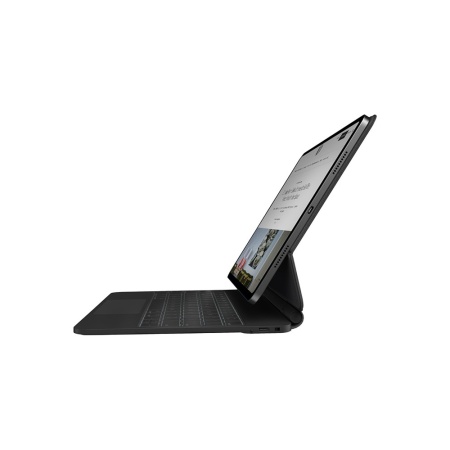 Беспроводная клавиатура Uniq VENNO Pro Magnetic keyboard folio для iPad Air 11 2024. Цвет: чёрный