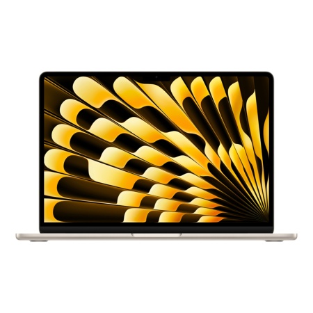 Ноутбук Apple MacBook Air 13" (M4, 2025), 16 ГБ / 256 ГБ SSD Цвет: "Сияющая звезда"