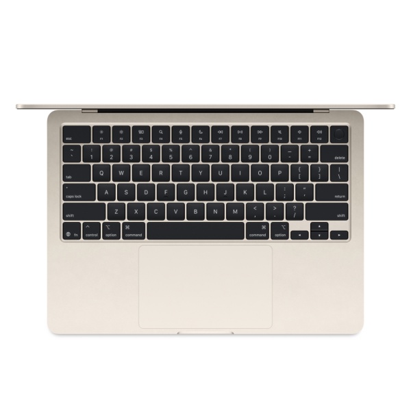 Ноутбук Apple MacBook Air 13" (M4, 2025), 24 ГБ / 512 ГБ SSD Цвет: "Сияющая звезда"