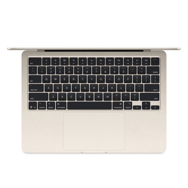 Ноутбук Apple MacBook Air 15" (M4, 2025), 16 ГБ / 512 ГБ SSD Цвет: "Сияющая звезда"