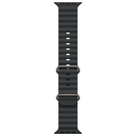 Apple Watch Ultra 2 (2024), "Черный титановый", 49мм, "океанический" ремешок
