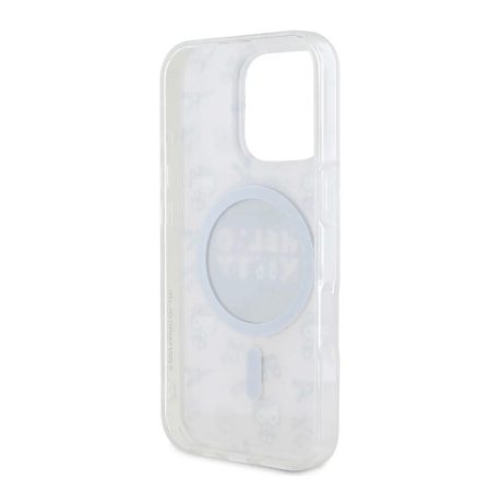 Чехол Hello Kitty PC/TPU Paris для iPhone 16 Pro. Цвет: розовый