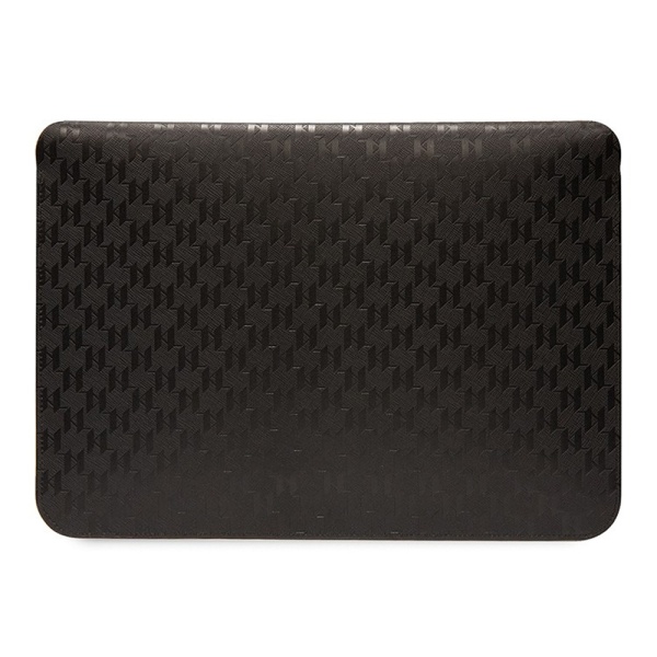 Чехол Lagerfeld Saffiano Sleeve Monogram NFT Choupette для ноутбуков 13"/14". Цвет: черный