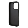 Чехол Lagerfeld GripStand PU Saffiano NFT Choupette metal для iPhone 16 Pro Max. Цвет: черный