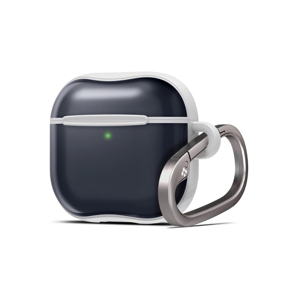 Чехол SPIGEN SPIGEN CLASSIC C1 для AirPods 4, силикон. Цвет: черный