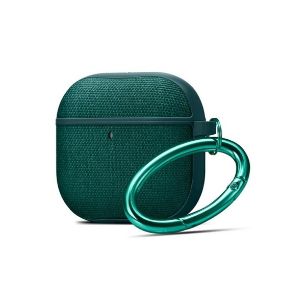 Чехол SPIGEN URBAN FIT для AirPods 4, силикон. Цвет: зеленый