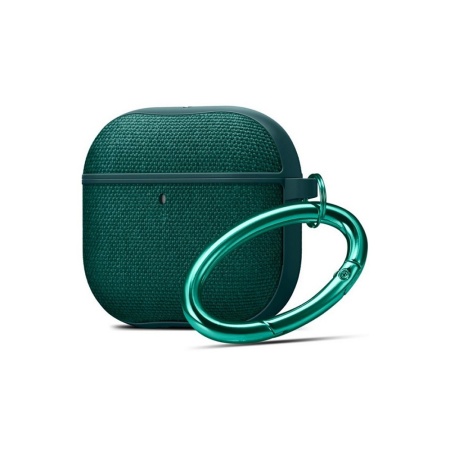 Чехол SPIGEN URBAN FIT для AirPods 4, силикон. Цвет: зеленый