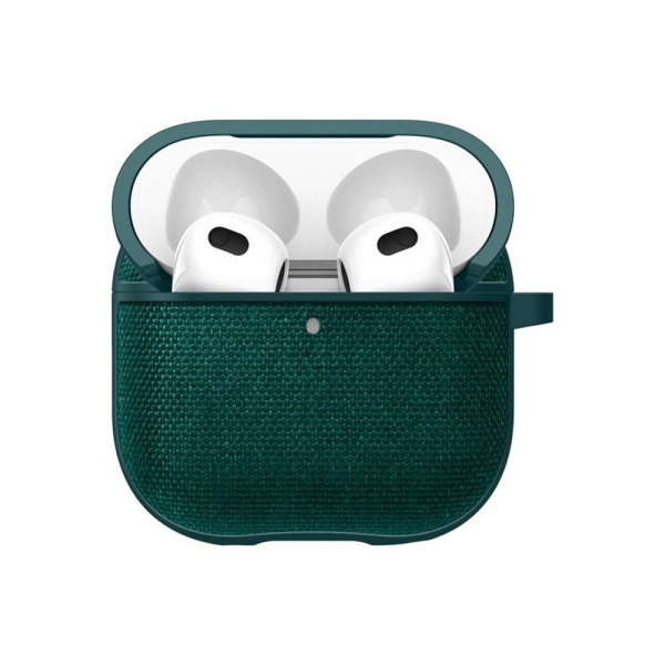 Чехол SPIGEN URBAN FIT для AirPods 4, силикон. Цвет: зеленый