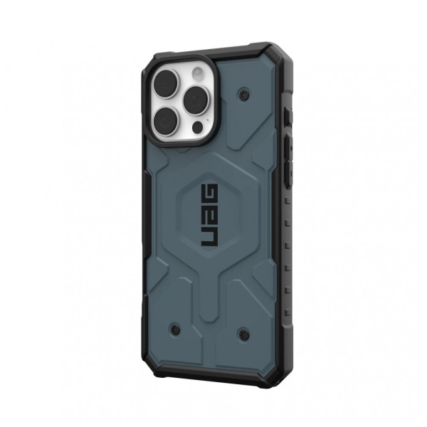 Чехол UAG Pathfinder Magsafe для iPhone 16 Pro Max. Цвет: синий