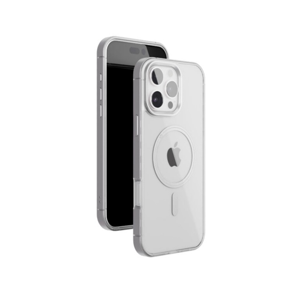 Чехол защитный vlp Element Case с MagSafe для iPhone 16 Pro Max. Цвет: серебристый