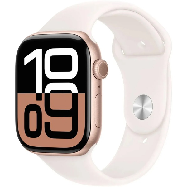 Apple Watch Series 10 46mm Gold Titanium Case with Gold Milanese Loop Размер s\m