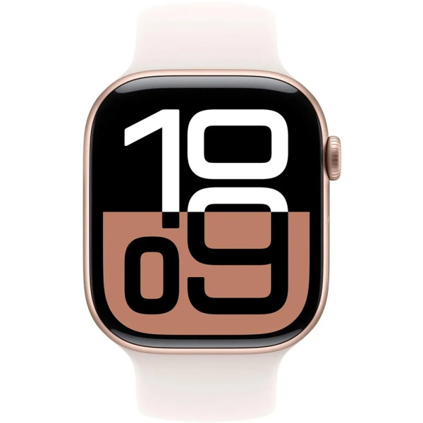 Apple Watch Series 10 46mm Gold Titanium Case with Gold Milanese Loop Размер s\m