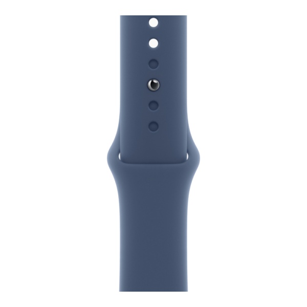 Apple Watch SE (2023), 44мм, корпус из алюминия серебристого цвета, Спортивный ремешок (S/M)