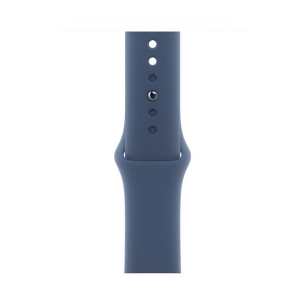 Apple Watch Series 10, 46мм, корпус из алюминия серебристого цвета, Спортивный ремешок, (M/L)