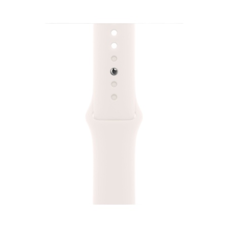 Apple Watch Series 10, 42мм, корпус из алюминия розового цвета, спортивный ремешок (S/M)