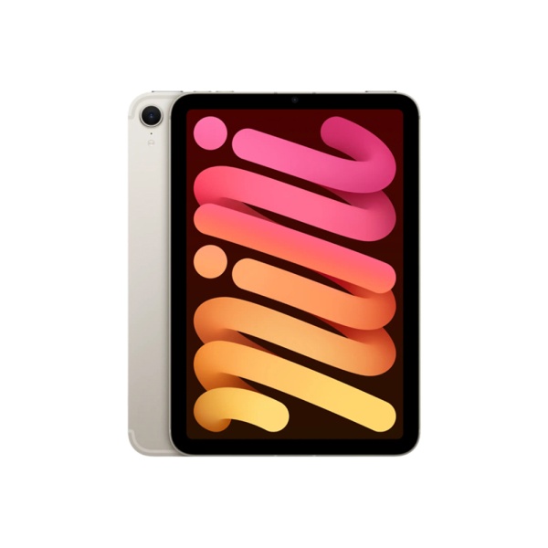 Планшет Apple iPad mini 8,3" (2024) Wi-Fi + Cellular 128 ГБ. Цвет: "Сияющая звезда"