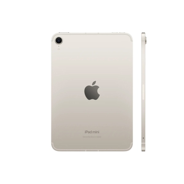 Планшет Apple iPad mini 8,3" (2024) Wi-Fi + Cellular 512 ГБ. Цвет: "Сияющая звезда"
