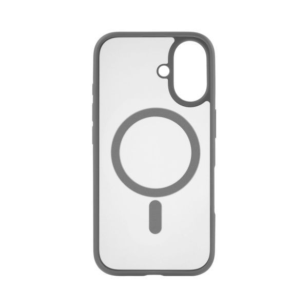 Чехол защитный uBear Cloud Mag Case для iPhone 16. Цвет: серый
