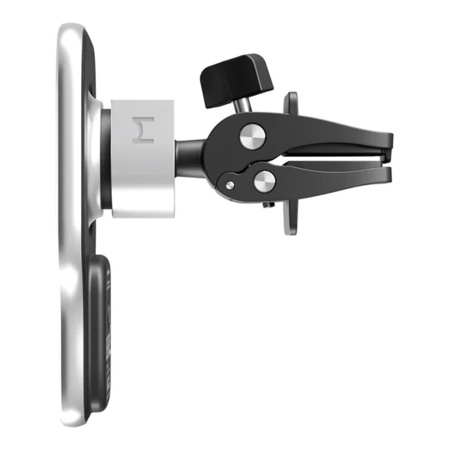 Автомобильный магнитный держатель Magssory Prime Geo KIT021, Magsafe. Цвет: серебро