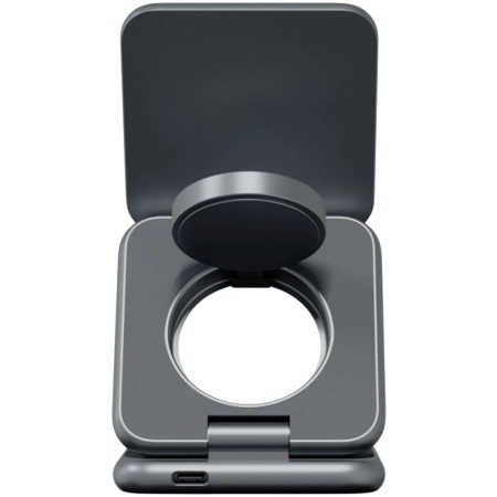 Беспроводное з/у Magssory Fold Pro 3 в 1 с Magsafe. Цвет: полночь