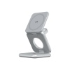 Беспроводное з/у Magssory Fold Pro 3 в 1 с Magsafe. Цвет: серебро