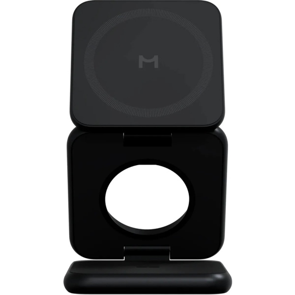 Беспроводное з/у Magssory Fold Pro 3 в 1 с Magsafe. Цвет: черный
