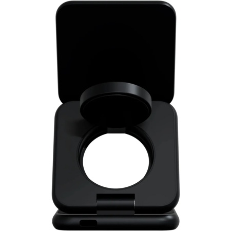 Беспроводное з/у Magssory Fold Pro 3 в 1 с Magsafe. Цвет: черный
