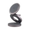 Беспроводное з/у Magssory Disc Signature WCH033m 3 в 1 с Magsafe. Цвет: полночь