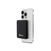 Внешний аккумулятор Guess with Metal Script logo MagSafe, 5000mAh. Цвет: черный