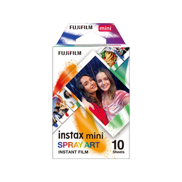 Картридж FUJIFILM Colorfilm Instax MINI Spray Art, 10 листов