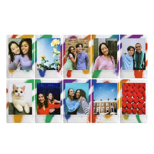 Картридж FUJIFILM Colorfilm Instax MINI Spray Art, 10 листов
