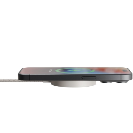 Беспроводное з/у Native Union SnapStand Magnetic Wireless Charger, MagSafe, 15W. Цвет: "песчаник"
