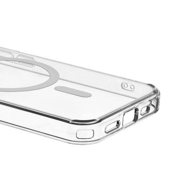 Чехол защитный uBear Real Mag Case с MagSafe для iPhone 16e. Цвет: прозрачный
