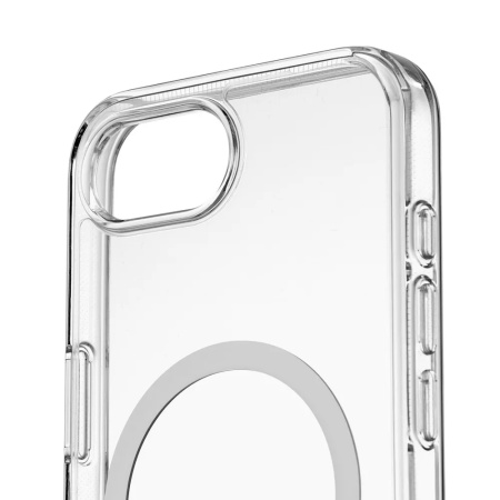 Чехол защитный uBear Real Mag Case с MagSafe для iPhone 16e/17e. Цвет: прозрачный