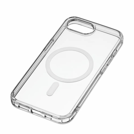 Чехол защитный uBear Real Mag Case с MagSafe для iPhone 16e/17e. Цвет: прозрачный