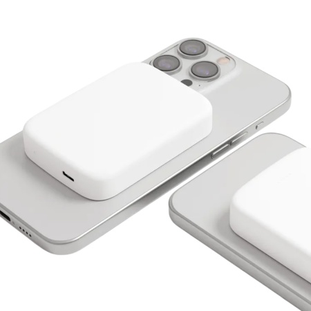 Внешний аккумулятор VLP Mag Energy 5000 mAh, PD20W, USB-C. Цвет: белый