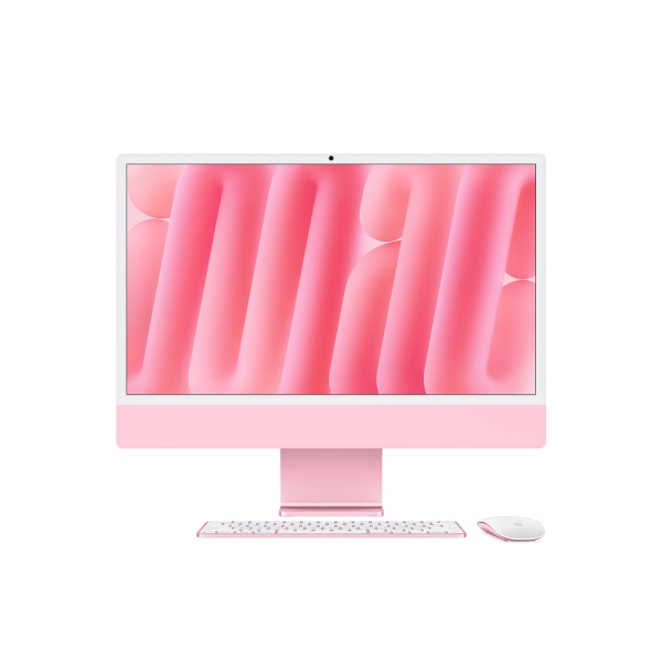 Apple iMac 24" (M4, 2024) 10/10 16 ГБ / 256 ГБ SSD Цвет: Розовый