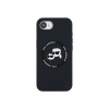 Чехол Lagerfeld Liquid Silicone NFT Karl & Choupette Heads для iPhone 16e/17e. Цвет: черный