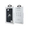 Чехол Lagerfeld Liquid Silicone NFT Karl & Choupette Heads для iPhone 16e/17e. Цвет: черный