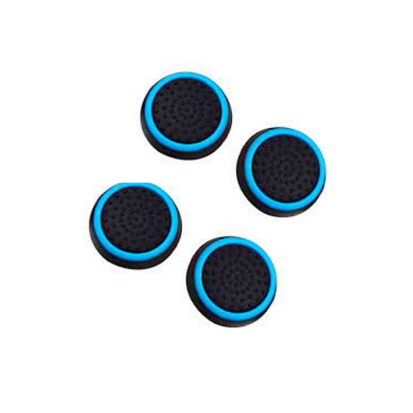 Защитные накладки на стики для геймпада DualSense, 4 шт, черно-синий