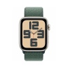 Apple Watch SE (2024), 44мм, корпус из алюминия цвета "Сияющая звезда", Спортивная петля