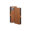 Чехол-книжка Uniq Journa Heritage для iPhone 14 Pro, искусств. кожа. Цвет: коричневый